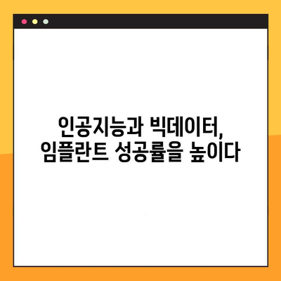 임플란트 수명 연장의 미래| 혁신 기술과 전망 | 임플란트, 수명 연장, 미래 기술, 치과